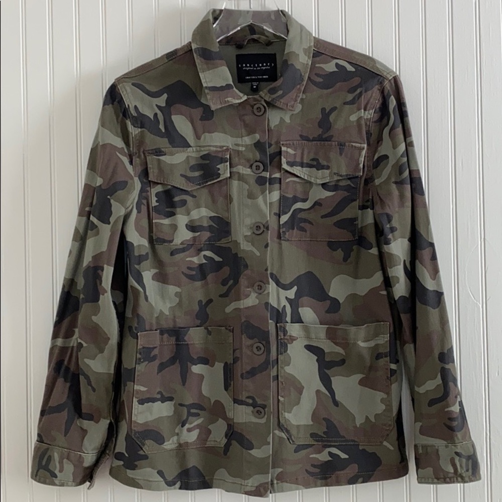 Sanctuary Camouflage Jacket